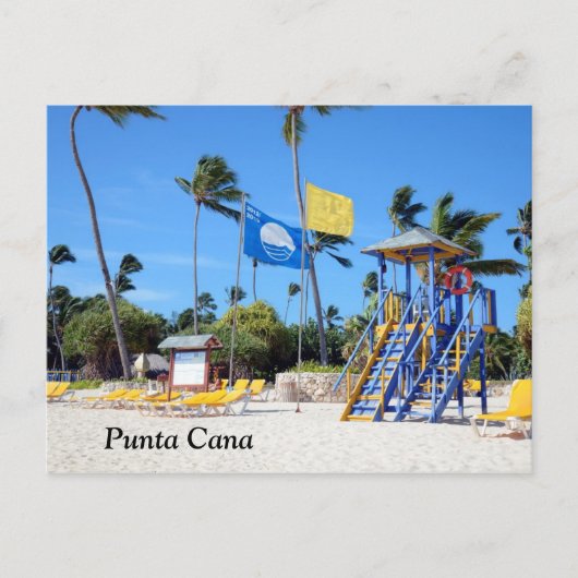 Punta Cana in de Dominicaanse Republiek Briefkaart (Voorkant)