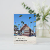 Punta Cana in de Dominicaanse Republiek Briefkaart (Staand voorkant)