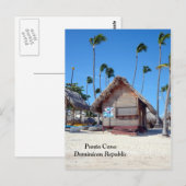 Punta Cana in de Dominicaanse Republiek Briefkaart (Voorkant / Achterkant)