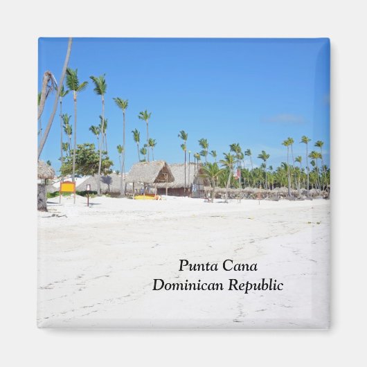 Punta Cana in de Dominicaanse Republiek Magneet (Voorkant)