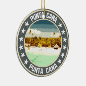 Punta Cana Keramisch Ornament (Rechts)