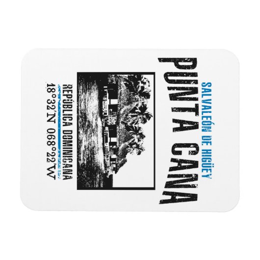 Punta Cana Magneet (Horizontaal)