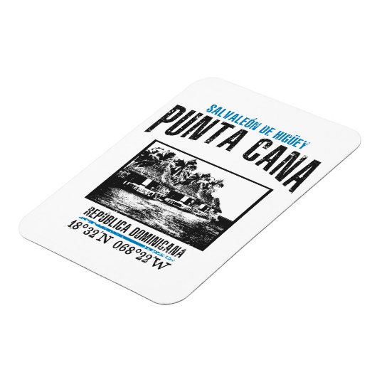 Punta Cana Magneet (Linkerzijde)