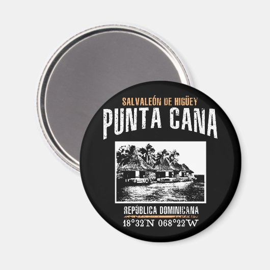 Punta Cana Magneet (Voorkant / Achterkant)