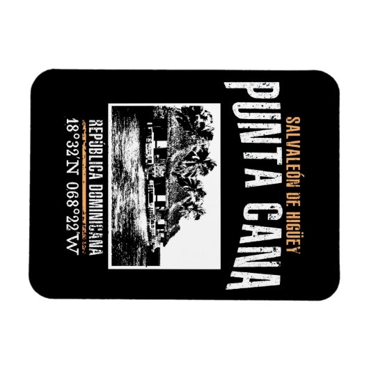 Punta Cana Magneet (Horizontaal)