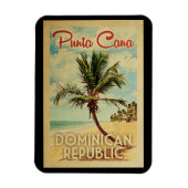 Punta Cana Magnet Dominicaanse Republiek  Magneet (Verticaal)