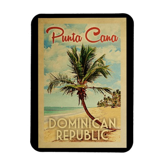 Punta Cana Magnet Dominicaanse Republiek  Magneet (Verticaal)