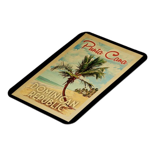 Punta Cana Magnet Dominicaanse Republiek  Magneet (Linkerzijde)