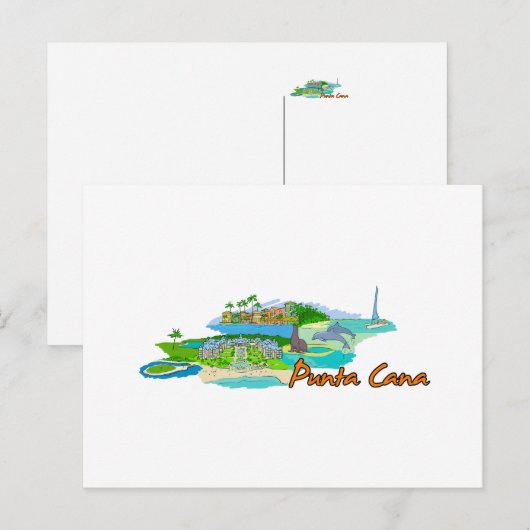 Punta Cana - Mexico.png Briefkaart (Voorkant / Achterkant)