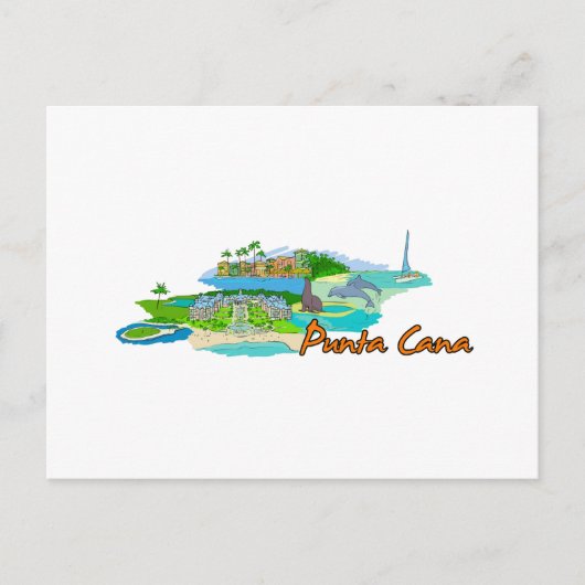 Punta Cana - Mexico.png Briefkaart (Voorkant)