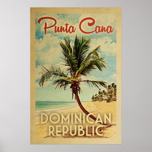 Punta Cana  Palm Beach Poster