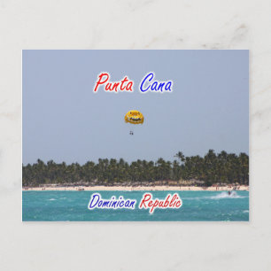Punta Cana Parasailing Briefkaart