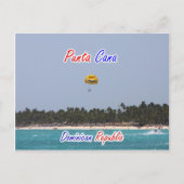 Punta Cana Parasailing Briefkaart (Voorkant)