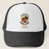 Punta Cana personaliseren Vakantie 2023 Retro 60s Trucker Pet (Voorkant)