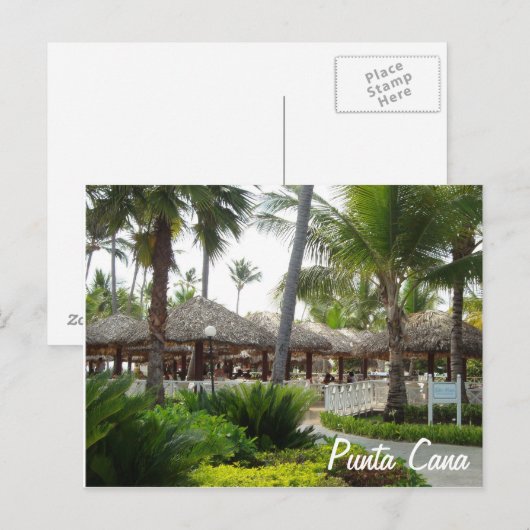 Punta Cana Post Card Briefkaart (Voorkant / Achterkant)