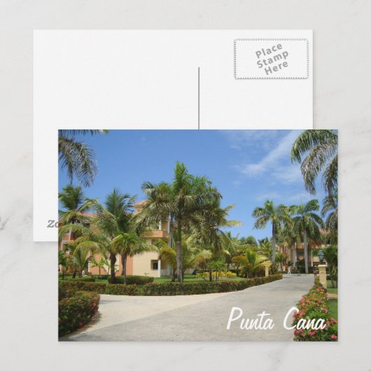 Punta Cana Post Card Briefkaart (Voorkant / Achterkant)