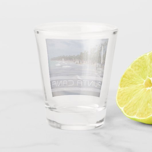 Punta Cana - República Dominicana Shot Glas (Achterkant)