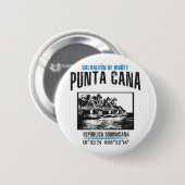 Punta Cana Ronde Button 5,7 Cm (Voorkant /achterkant)