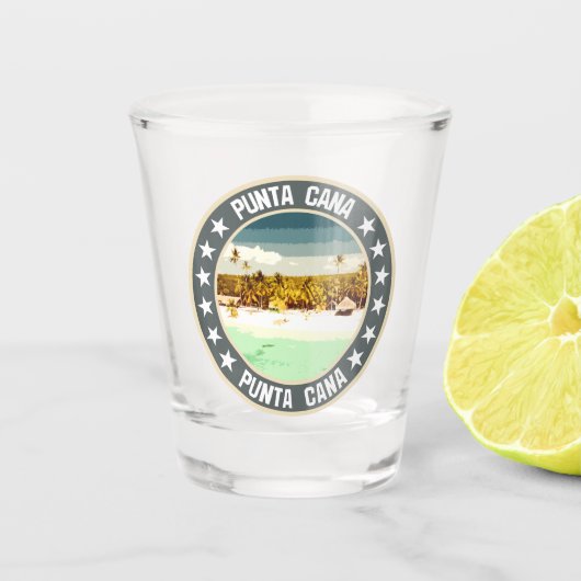 Punta Cana Shot Glas (Voorkant)
