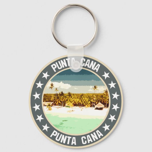 Punta Cana Sleutelhanger (Voorkant)