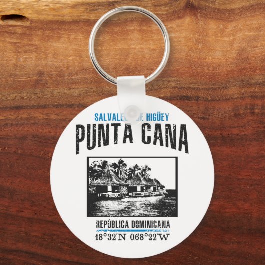 Punta Cana Sleutelhanger (Voorkant)