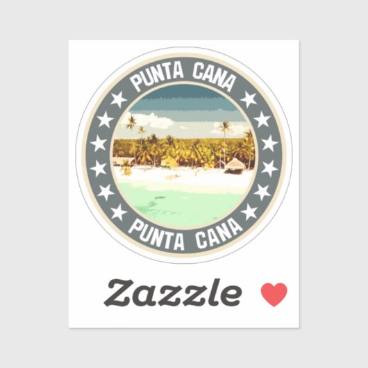 Punta Cana Sticker (Vel)