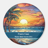 Punta Cana strandvakantie Magneet (Voorkant)