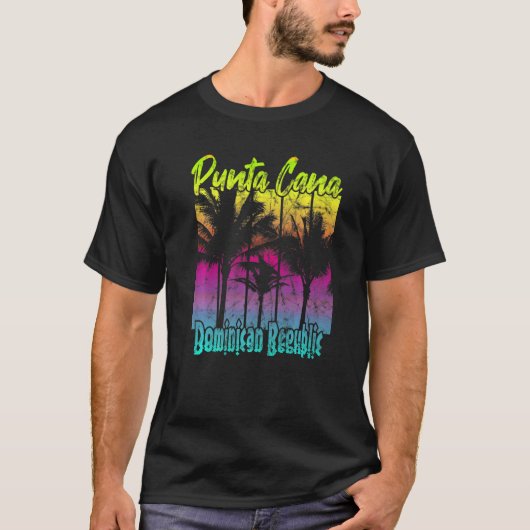 Punta Cana Sunset T-shirt (Voorkant)