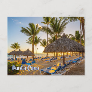 Punta Cana Tropical Beach Resort Sunrise Uitzicht Briefkaart