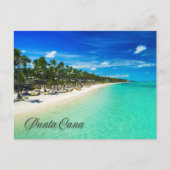 Punta Cana Tropical Sandy Beach Resort Uitzicht Briefkaart (Voorkant)