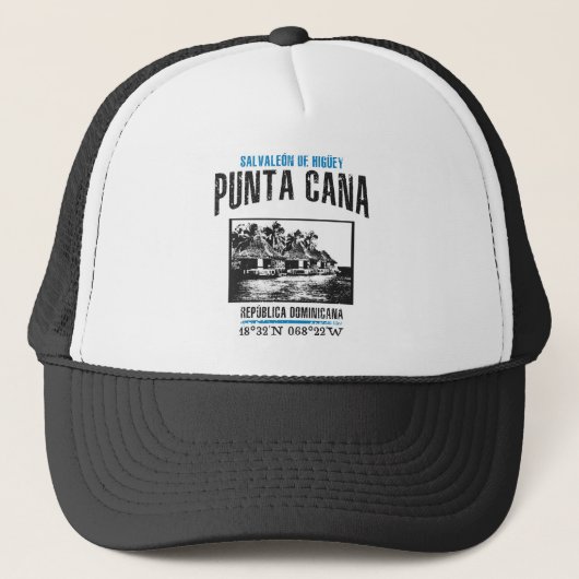 Punta Cana Trucker Pet (Voorkant)