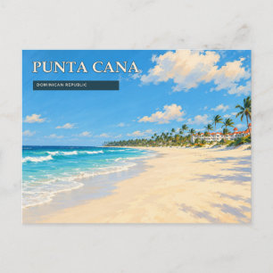 Punta Cana Turkoois Kust Briefkaart