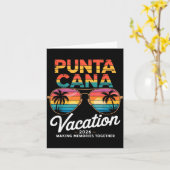 Punta Cana Vacation 2026 Making Memories Summer Be Kaart (Gele Bloem)