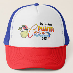 Punta Cana Vacation Beach Family Matching Custom Trucker Pet