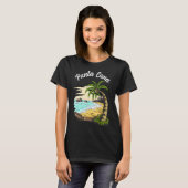 Punta Cana vacation, Punta Cana souvenirs Dominica T-shirt (Voorkant volledig)