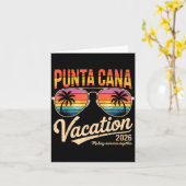 Punta Cana Vakantie 2026 Herinneringen Maken Zomer Kaart (Gele Bloem)