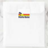 Punta Cana Vierkante Sticker (Tas)