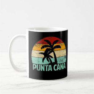 Punta Cana Vintage 70-80-jaren Retro Vacation Domi Koffiemok