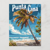 Punta Cana Vintage Briefkaart (Voorkant)