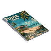 Punta Cana Vintage reizen Notitieboek (Rechterzijde)
