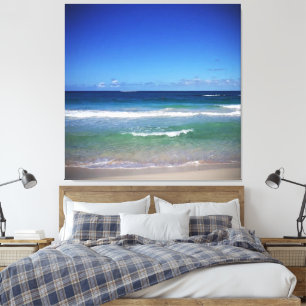 Punta Cana Zee, Dominicaanse Republiek Canvas Afdruk