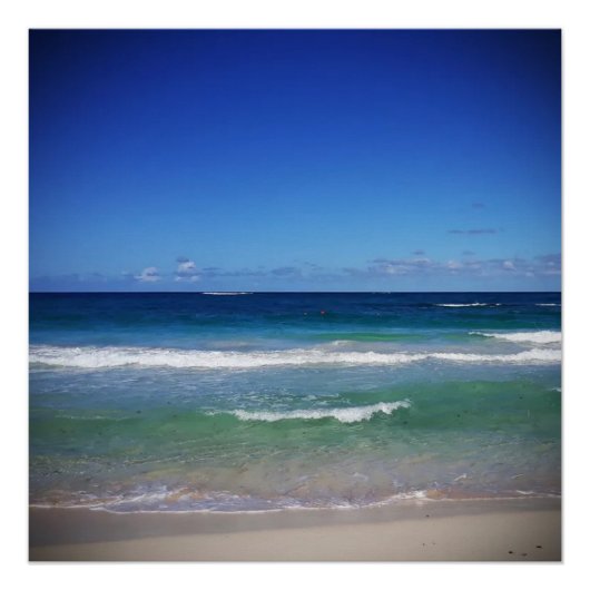 Punta Cana Zee, Dominicaanse Republiek Perfect Poster (Voorkant)