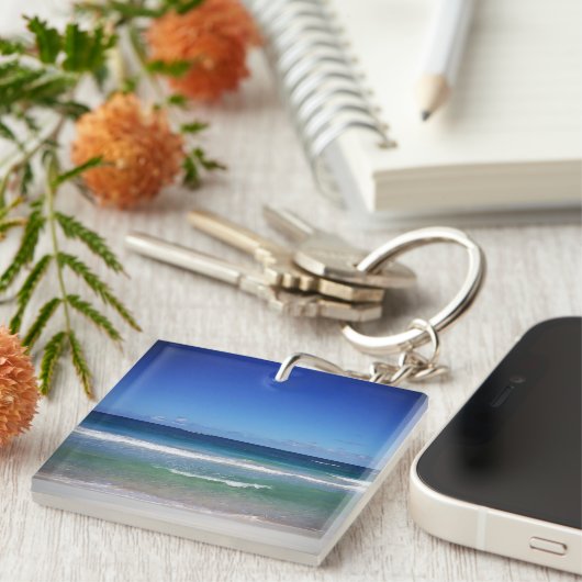 Punta Cana Zee, Dominicaanse Republiek Sleutelhanger (Voorkant Rechts)