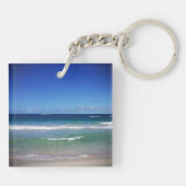 Punta Cana Zee, Dominicaanse Republiek Sleutelhanger (Achterkant)