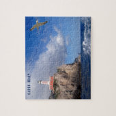 Punta Carena Lighthouse, eiland Capri Legpuzzel (Verticaal)