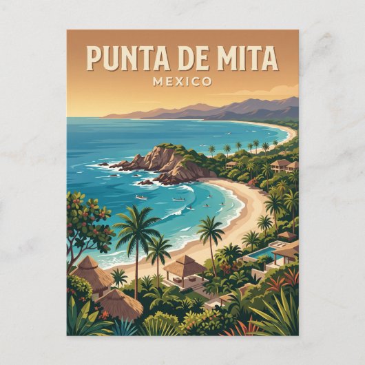 Punta de Mita Mexico Briefkaart (Voorkant)