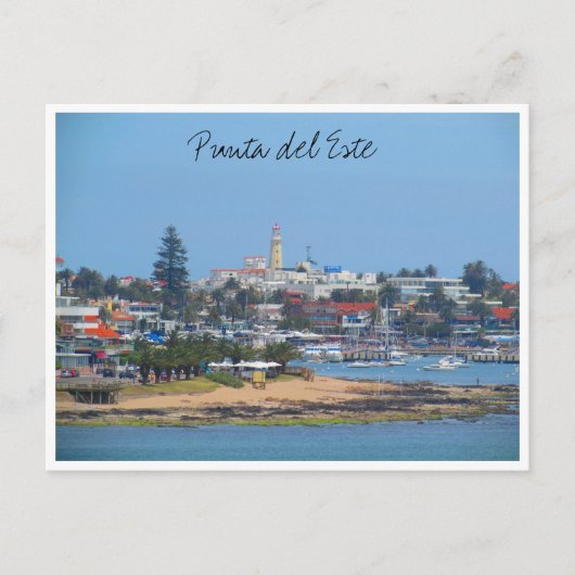 punta del este briefkaart (Voorkant)