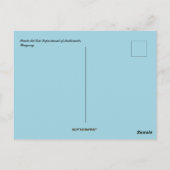 Punta del Este departement Maldonado Uruguay Briefkaart (Achterkant)