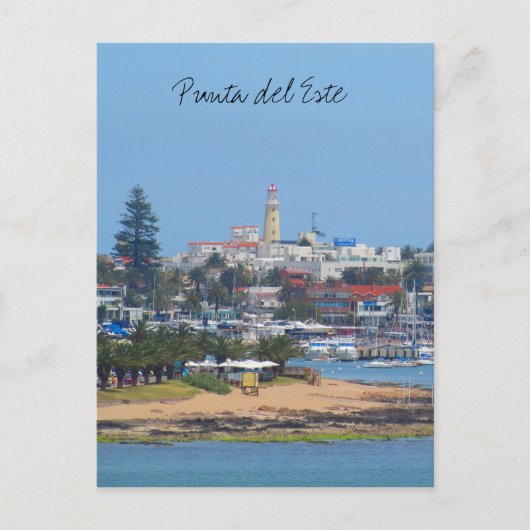 punta del este uruguay briefkaart (Voorkant)