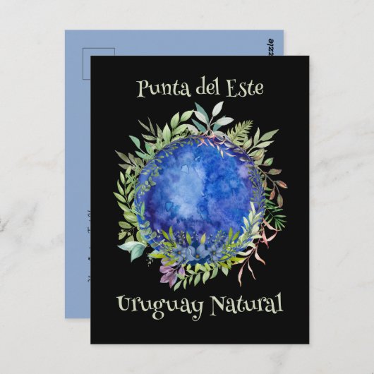 Punta del Este, Uruguay-Briefkaart Briefkaart (Voorkant / Achterkant)